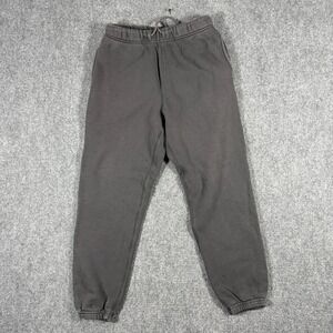 Elwood Core Sweatpant Joggers Faded Gray Organic Cotton Baggy Size Small #3548